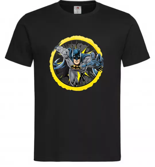 Мужская футболка Бетмен комікс Черный фото