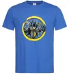 Мужская футболка Бетмен комікс Ярко-синий фото