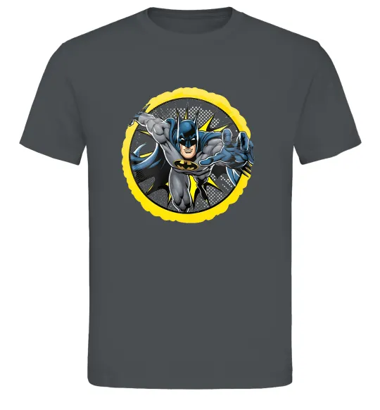 Мужская футболка Бетмен комікс Графит фото