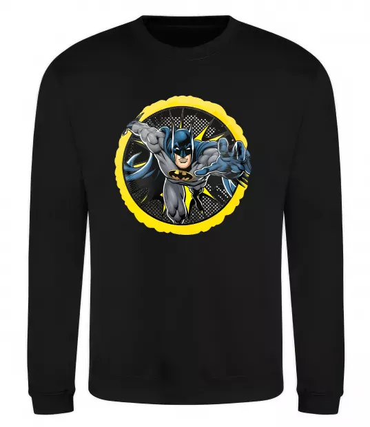 Світшот Бетмен комікс Чорний фото