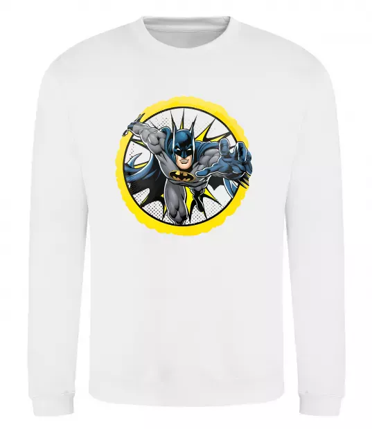 Світшот Бетмен комікс Білий фото