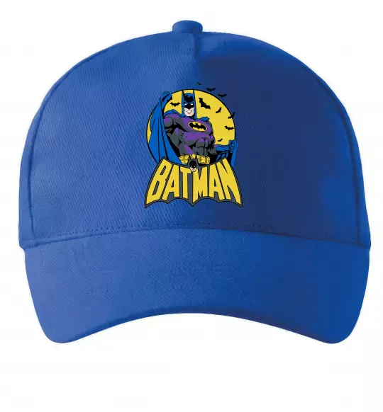 Кепка Batman летючі миші Яскраво-синій фото