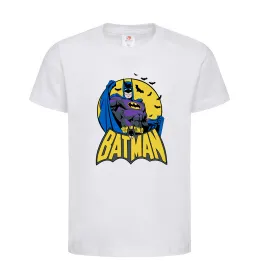 Дитяча футболка Batman летючі миші Білий фото