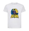 Детская футболка Batman летючі миші Белый фото