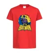Детская футболка Batman летючі миші Красный фото