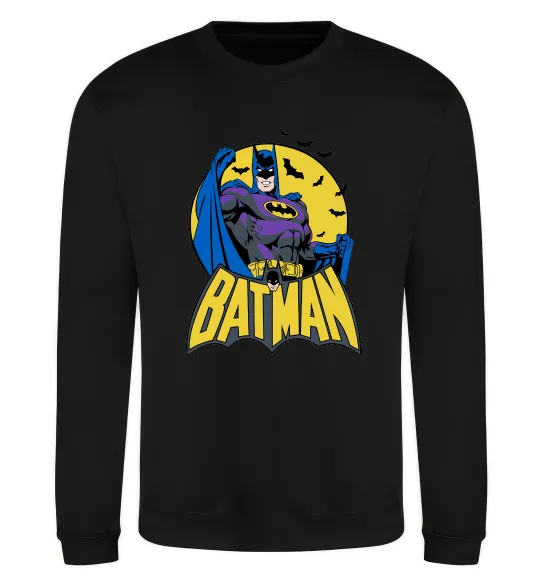 Свитшот Batman летючі миші Черный фото
