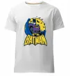 Чоловіча преміум футболка Batman летючі миші Білий фото