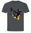 Мужская футболка Бетмен в польоті Графит фото