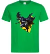 Мужская футболка Бетмен в польоті Зеленый фото