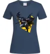 Женская футболка Бетмен в польоті Темно-синий фото