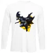Лонгслив Бетмен в польоті Белый фото