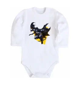 Детский боди Batman cartoon Белый фото