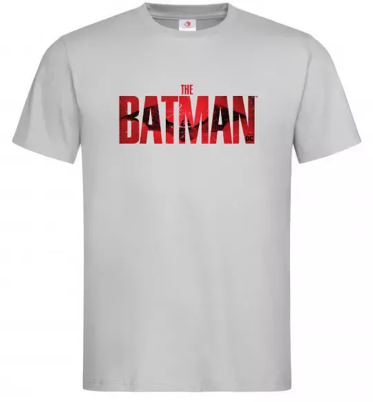 Чоловіча футболка The Batman Сірий фото