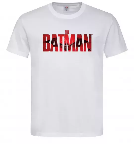 Чоловіча футболка The Batman Білий фото
