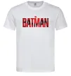 Чоловіча футболка The Batman Білий фото