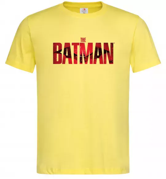 Чоловіча футболка The Batman Лимонний фото