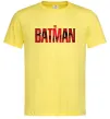 Чоловіча футболка The Batman Лимонний фото