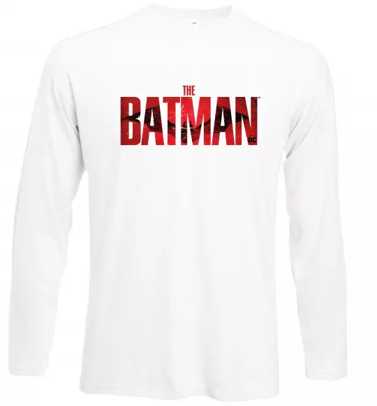 Лонгслив The Batman Белый фото