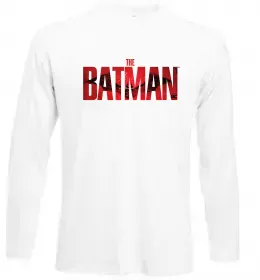 Лонгслів The Batman Білий фото