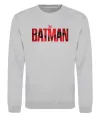 Свитшот The Batman Серый меланж фото