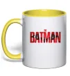 Чашка с цветной ручкой The Batman Лимонный фото