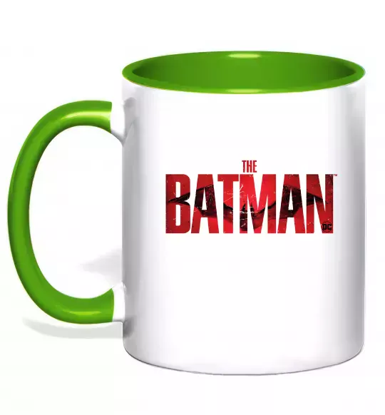 Чашка с цветной ручкой The Batman Зеленый фото