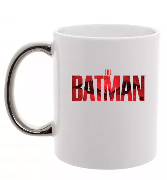 Чашка с цветной ручкой The Batman Серебро фото