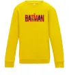 Дитячий світшот The Batman Сонячно жовтий фото