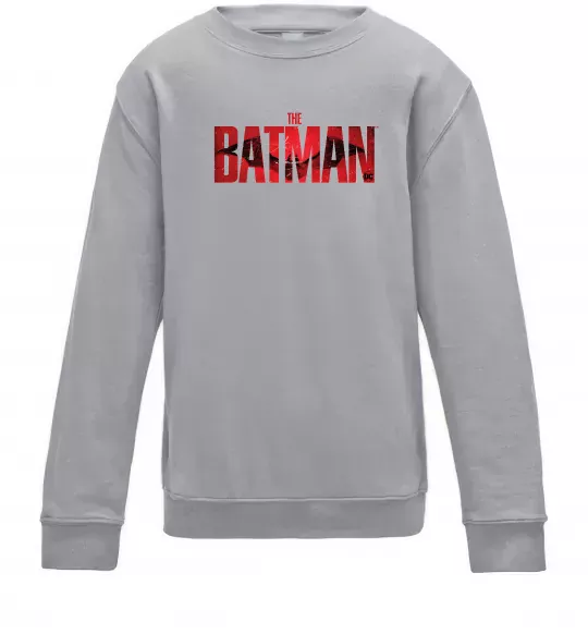 Дитячий світшот The Batman Сірий меланж фото