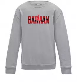 Детский Свитшот Комікс Бетмен Серый меланж фото