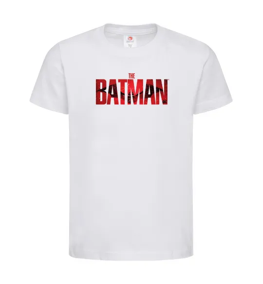 Дитяча футболка The Batman Білий фото