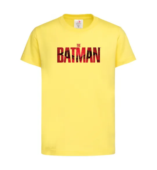 Дитяча футболка The Batman Лимонний фото