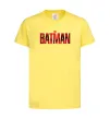 Дитяча футболка The Batman Лимонний фото