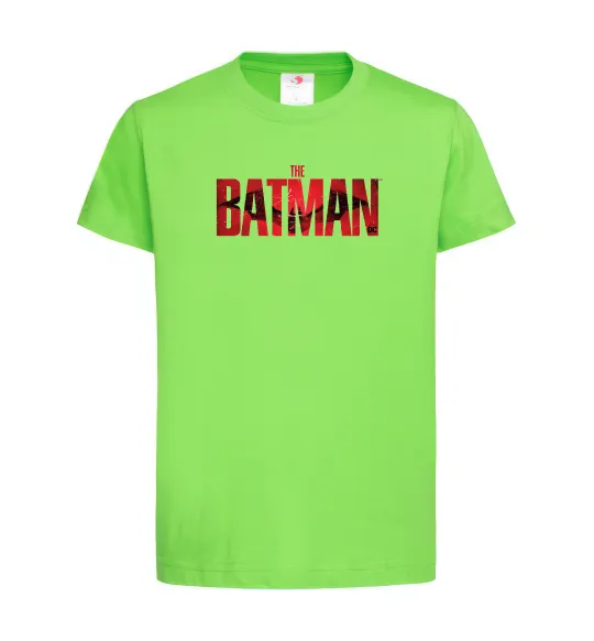Дитяча футболка The Batman Лаймовий фото