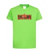 Дитяча футболка The Batman Лаймовий фото
