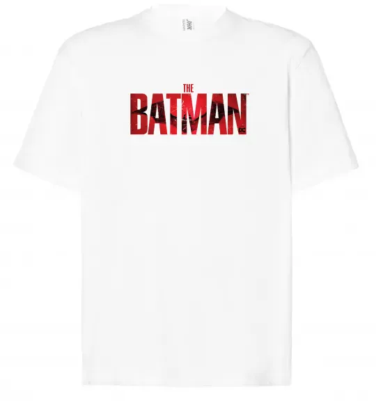 Футболка Оверсайз The Batman Белый фото