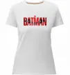 Жіноча преміум футболка The Batman Білий фото