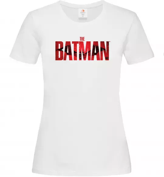 Жіноча футболка The Batman Білий фото