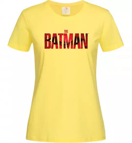 Жіноча футболка The Batman Лимонний фото