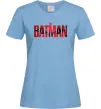 Жіноча футболка The Batman Блакитний Жіноча футболка The Batman Блакитний фото