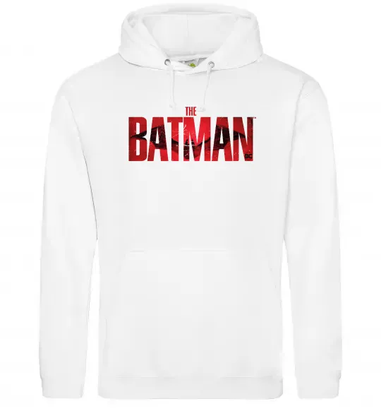 Мужская толстовка (худи) The Batman Белый фото