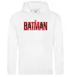 Мужская толстовка (худи) The Batman Белый фото
