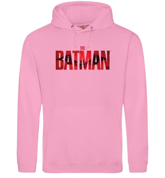 Женская толстовка (худи) The Batman Розовый фото