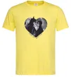 Чоловіча футболка Every bat need a cat Лимонний фото