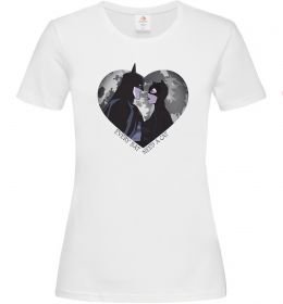 Женская футболка Every bat need a cat