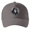 Кепка Every bat need a cat Серый фото