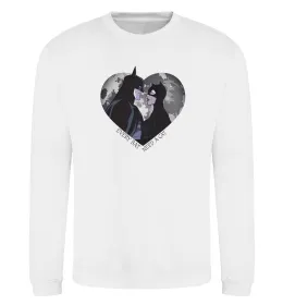 Свитшот Every bat need a cat Белый фото