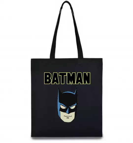 Эко-сумка Batman head Черный фото