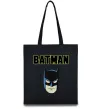 Эко-сумка Batman head Черный фото
