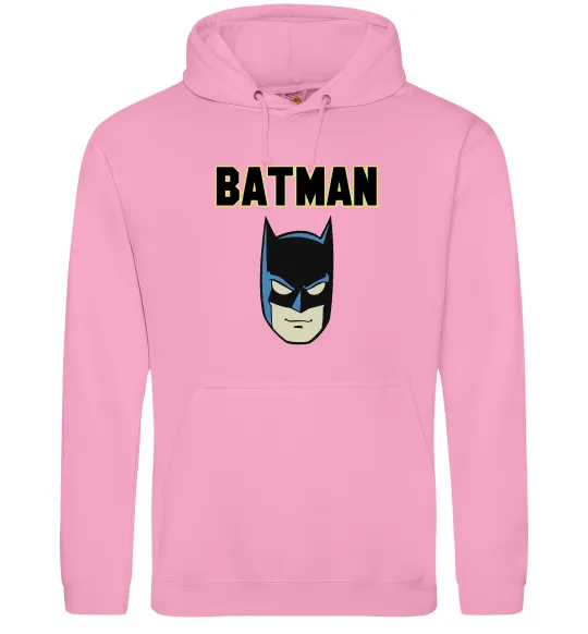 Женская толстовка (худи) Batman head Розовый фото